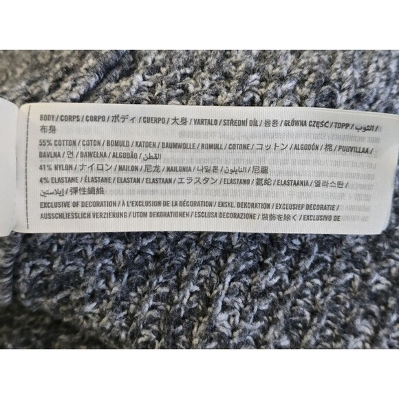 Abercrombie & Fitch Men’s XL Gray Heather Sweater Cardigan Grandpa Button Front - Picture 8 of 9